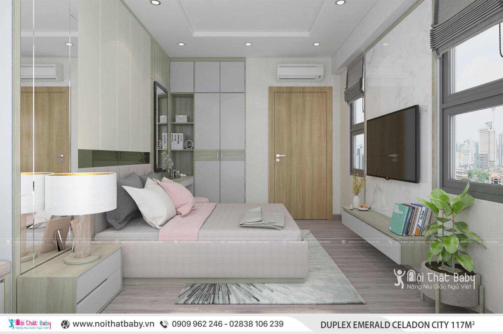 Tổng hợp các mẫu thiết kế nội thất Chung cư Emerald Celadon City